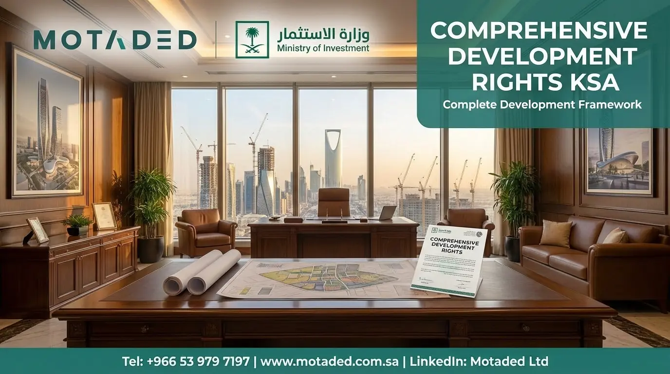 Comprehensive Development Rights in Saudi Arabia 2026 | Motaded Saudi Arabia