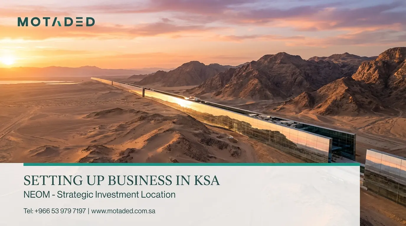 Setting up business in KSA 2026 | Comprehensive Incorporation Guide - Motaded