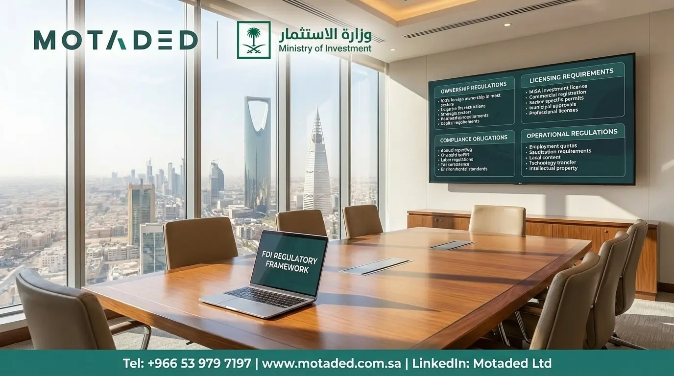 Foreign Direct Investment KSA Regulations