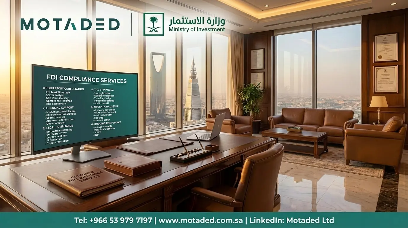 Foreign Direct Investment KSA Regulations