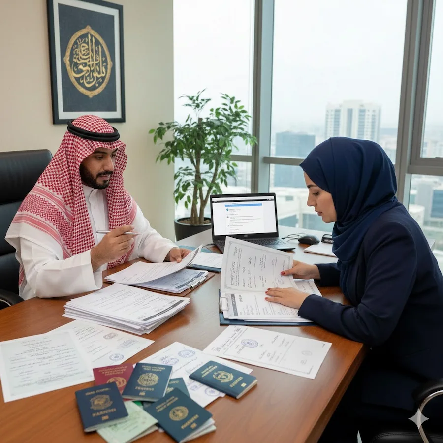 Documents required to submit a Saudi visa