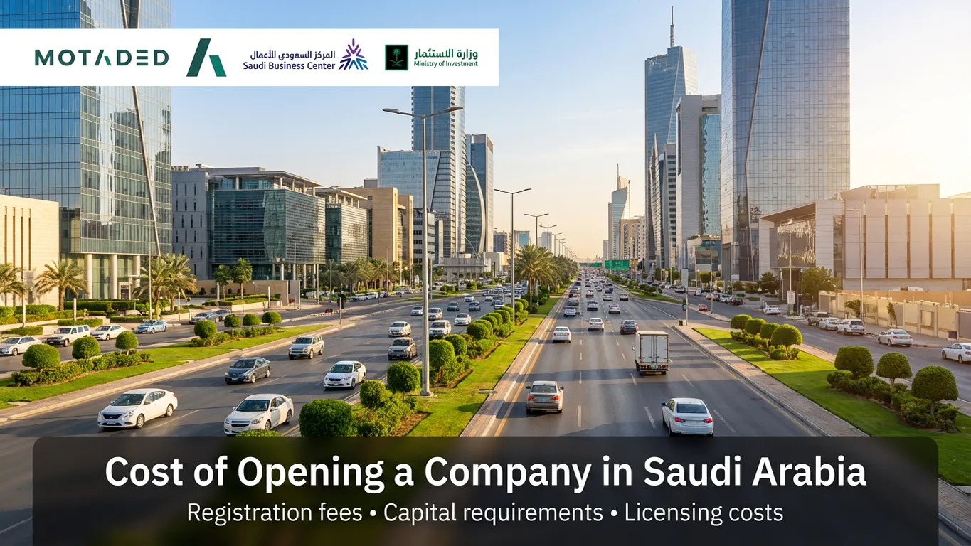 Cost of Opening a Company in Saudi Arabia